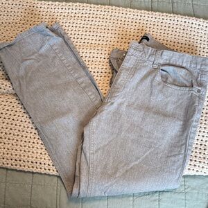 Alfani Light Gray Slim Jeans
